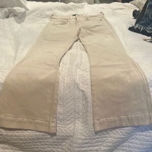 Veronica Beard Cream Jeans